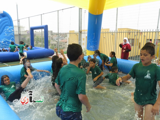 كفرقاسم - فيديو : مدرسة  زين  وفعالية يوم بلا حقيبة 